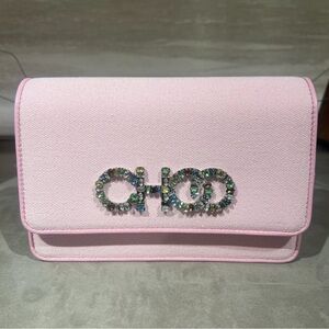 NEW! Jimmy Choo Pink Kalina Crossbody